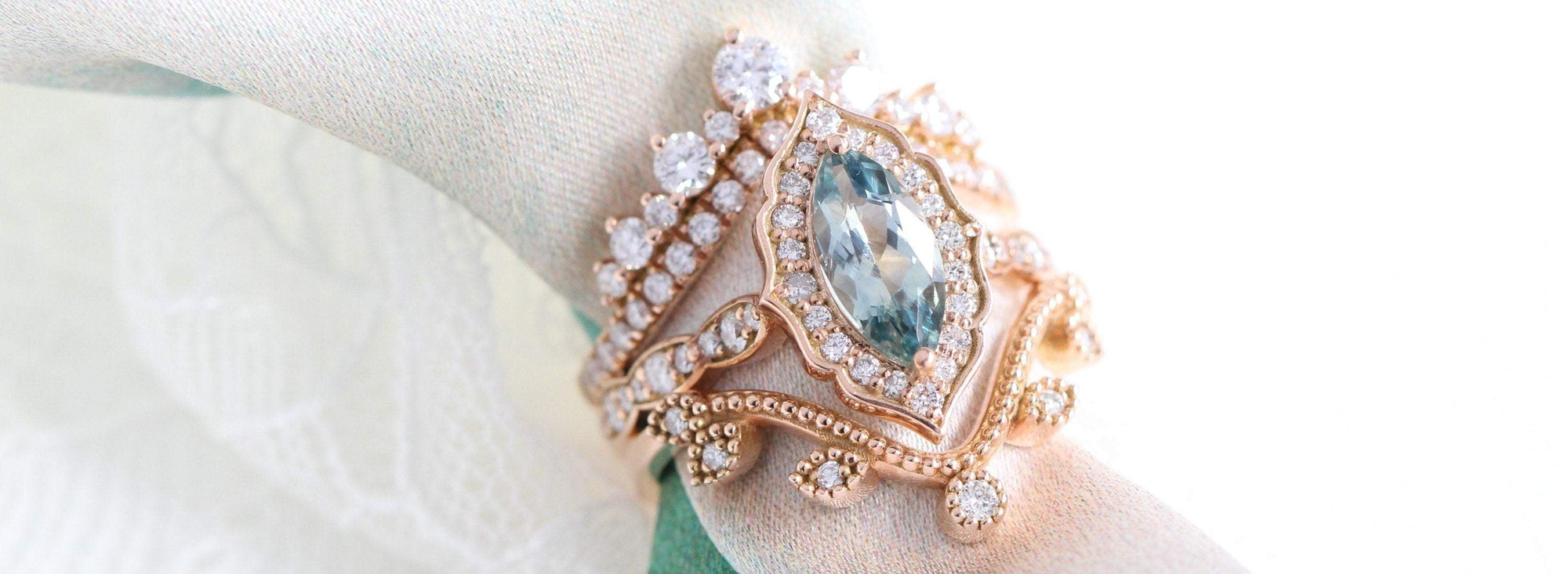 Unique one of a kind engagement rings online