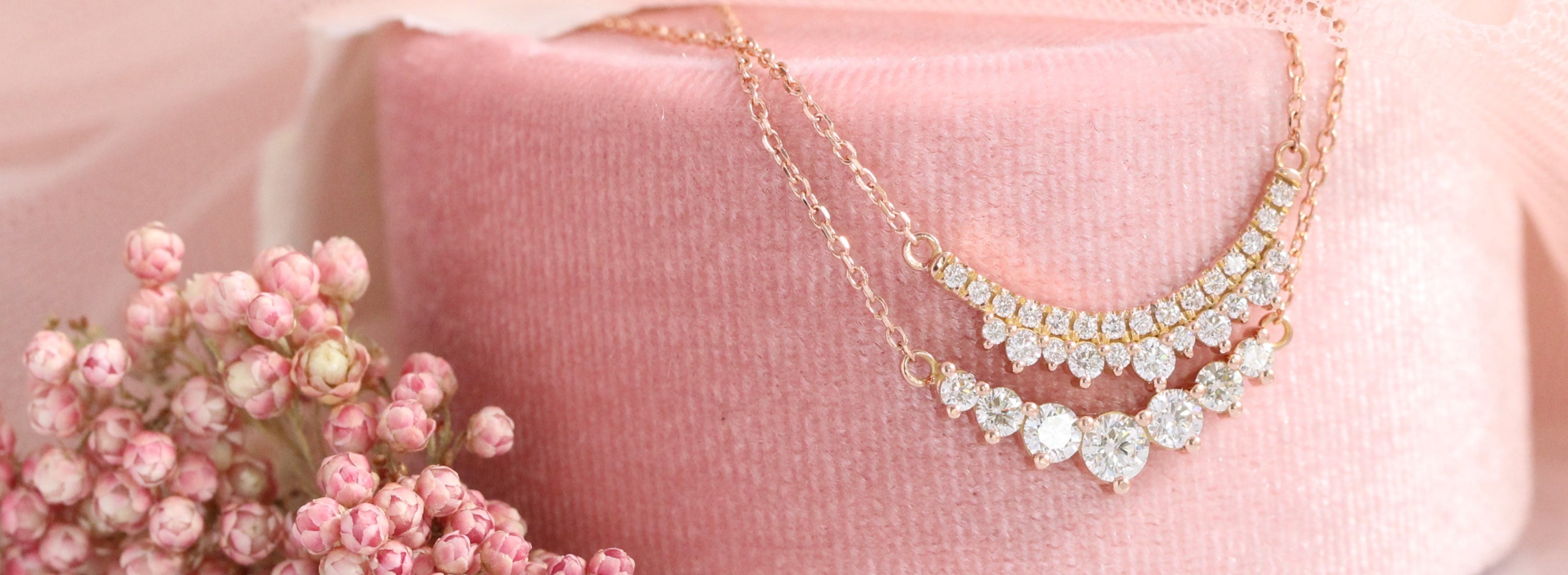 Unique diamond necklaces best sale