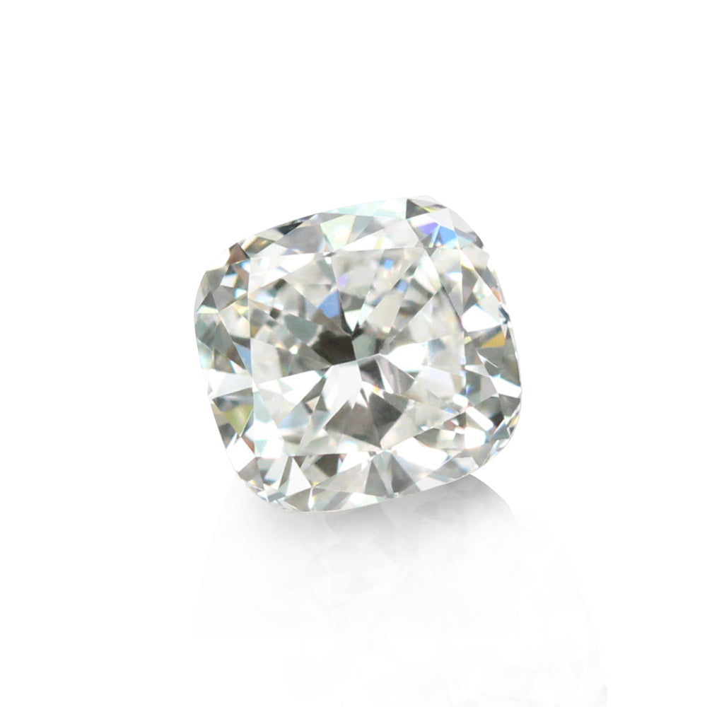 Curved Leaf Diamond Wedding Ring in U Shaped Milgrain Band