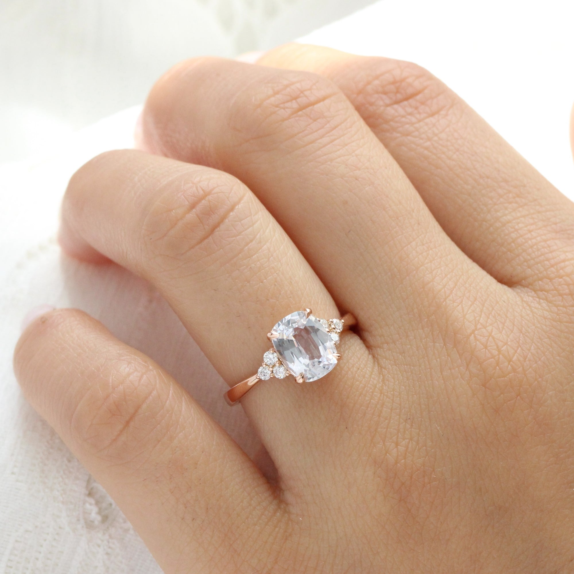 Diamond Ring Designs Best Rings 2019 Large White Sapphire