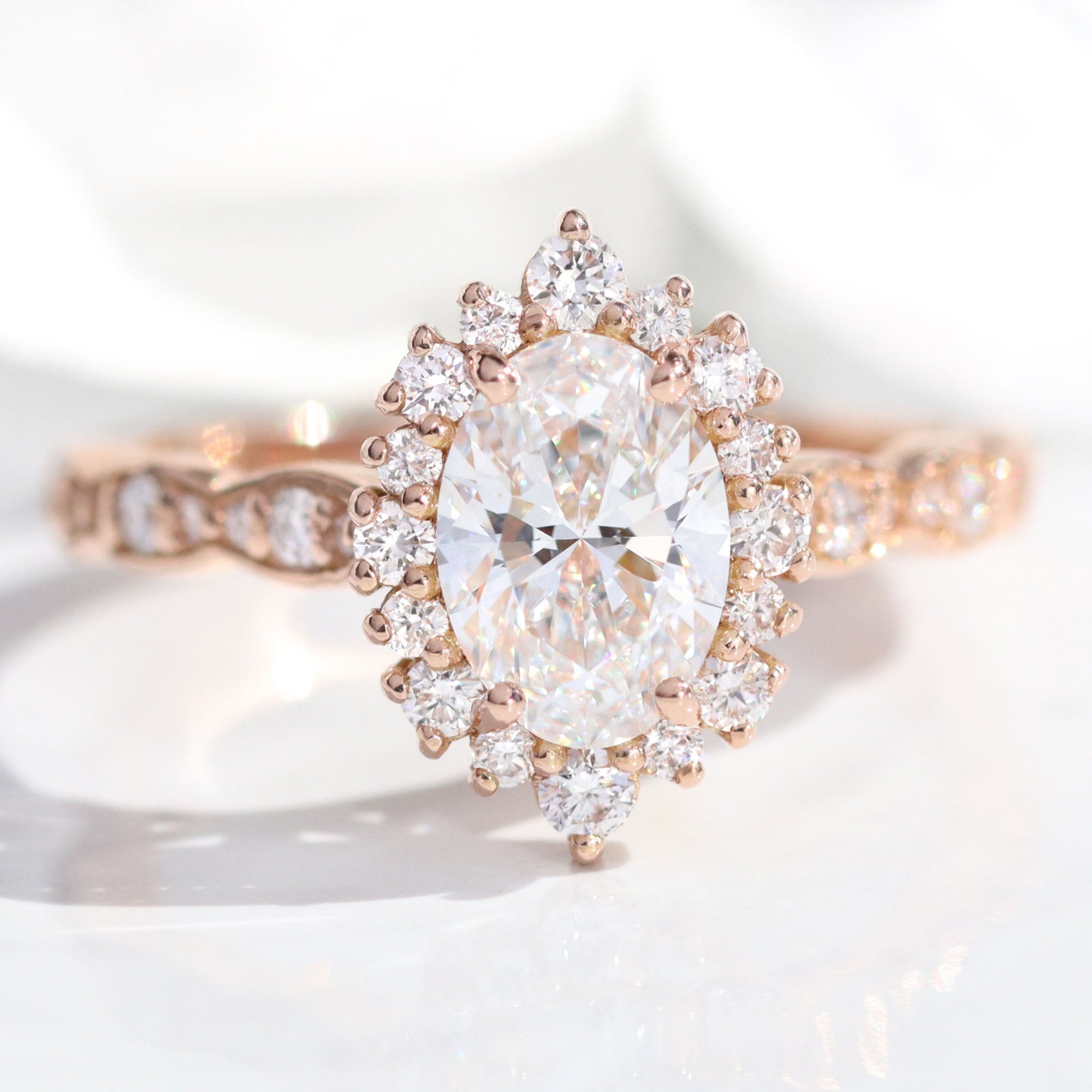 rose gold diamond dress rings Zales 1 CT. T.w. Diamond Engagement Ring in 14K Rose Gold