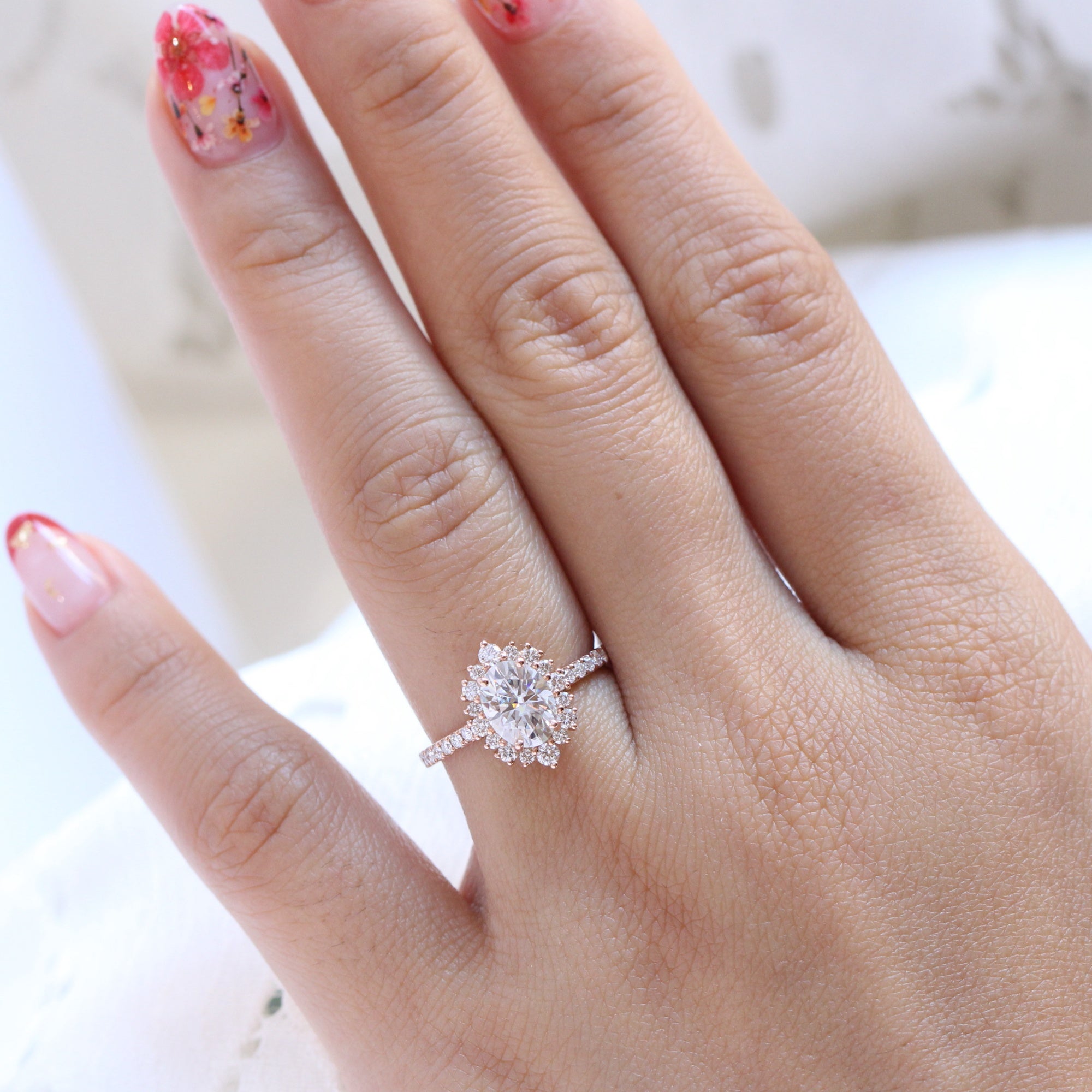 Moissanite pave band hotsell