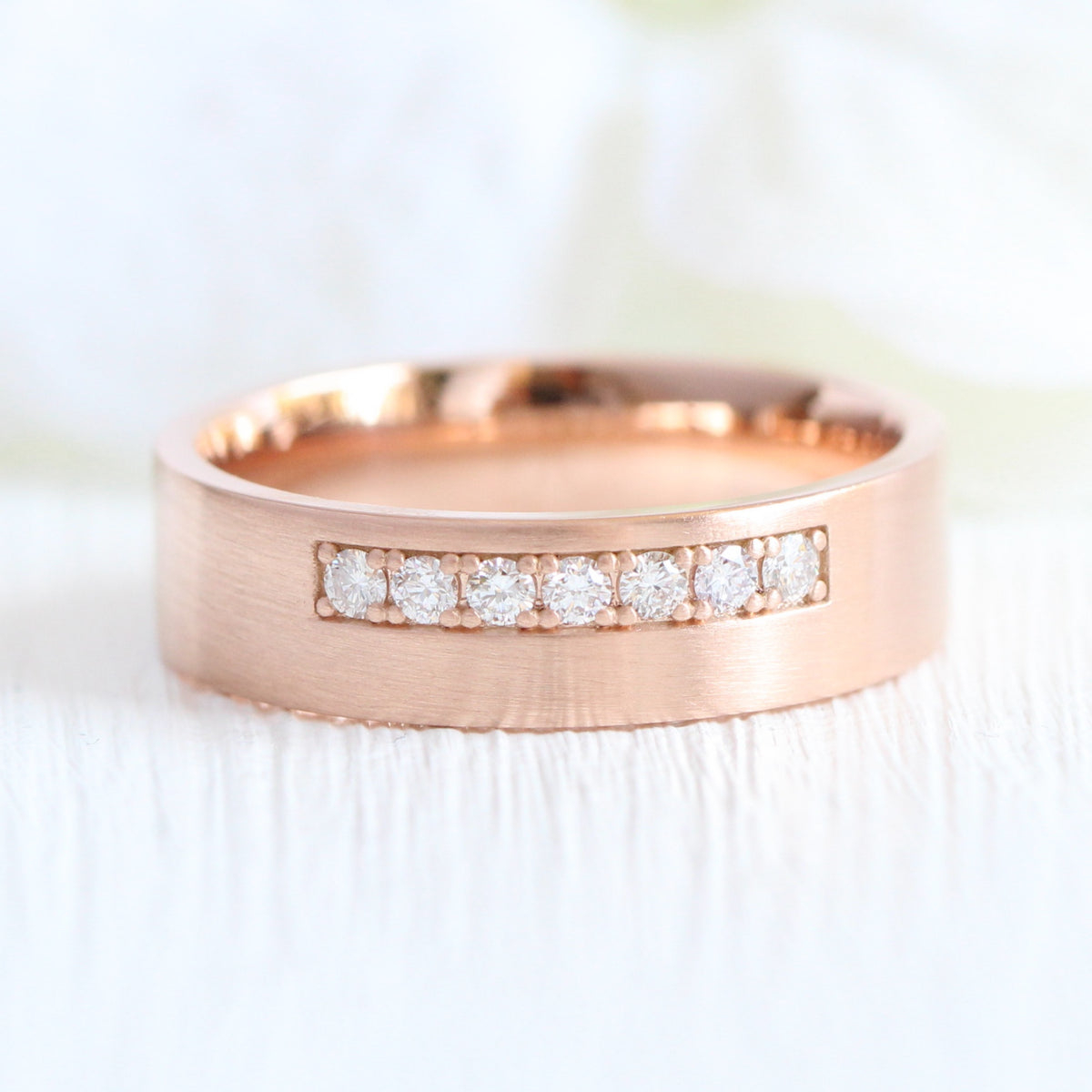 7 diamond wedding ring for him mens wide diamond wedding bands la more design jewelry