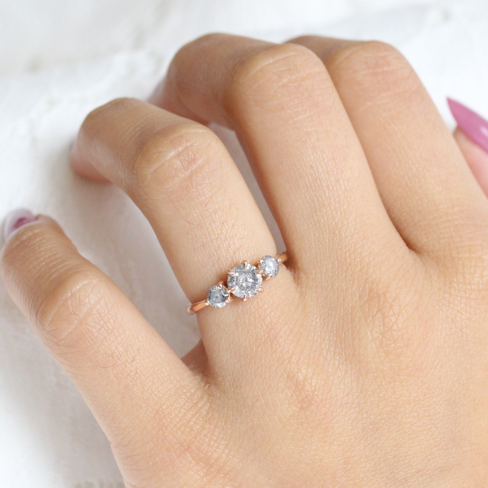 Gray diamond rose gold new arrivals