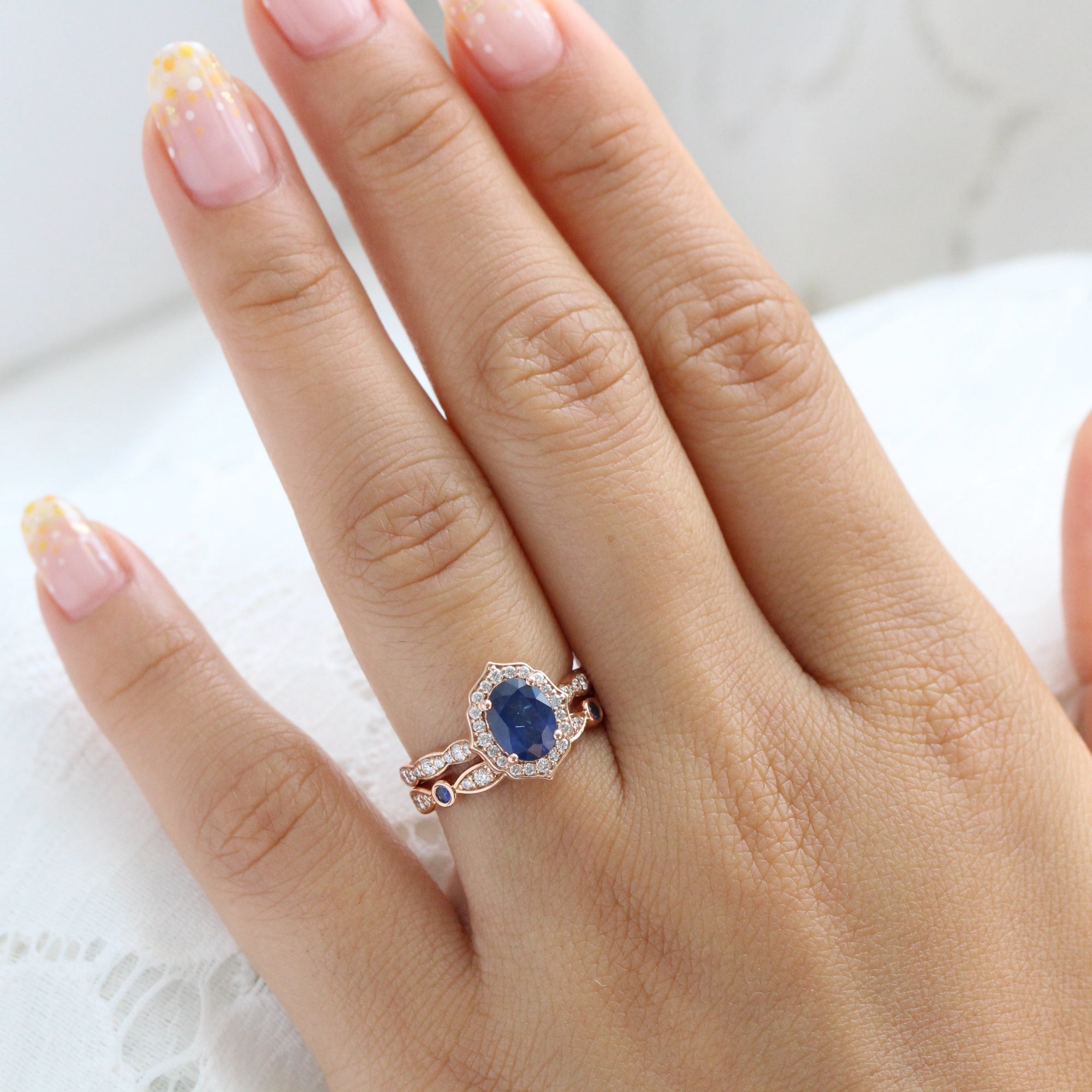 Sapphire discount rings vintage