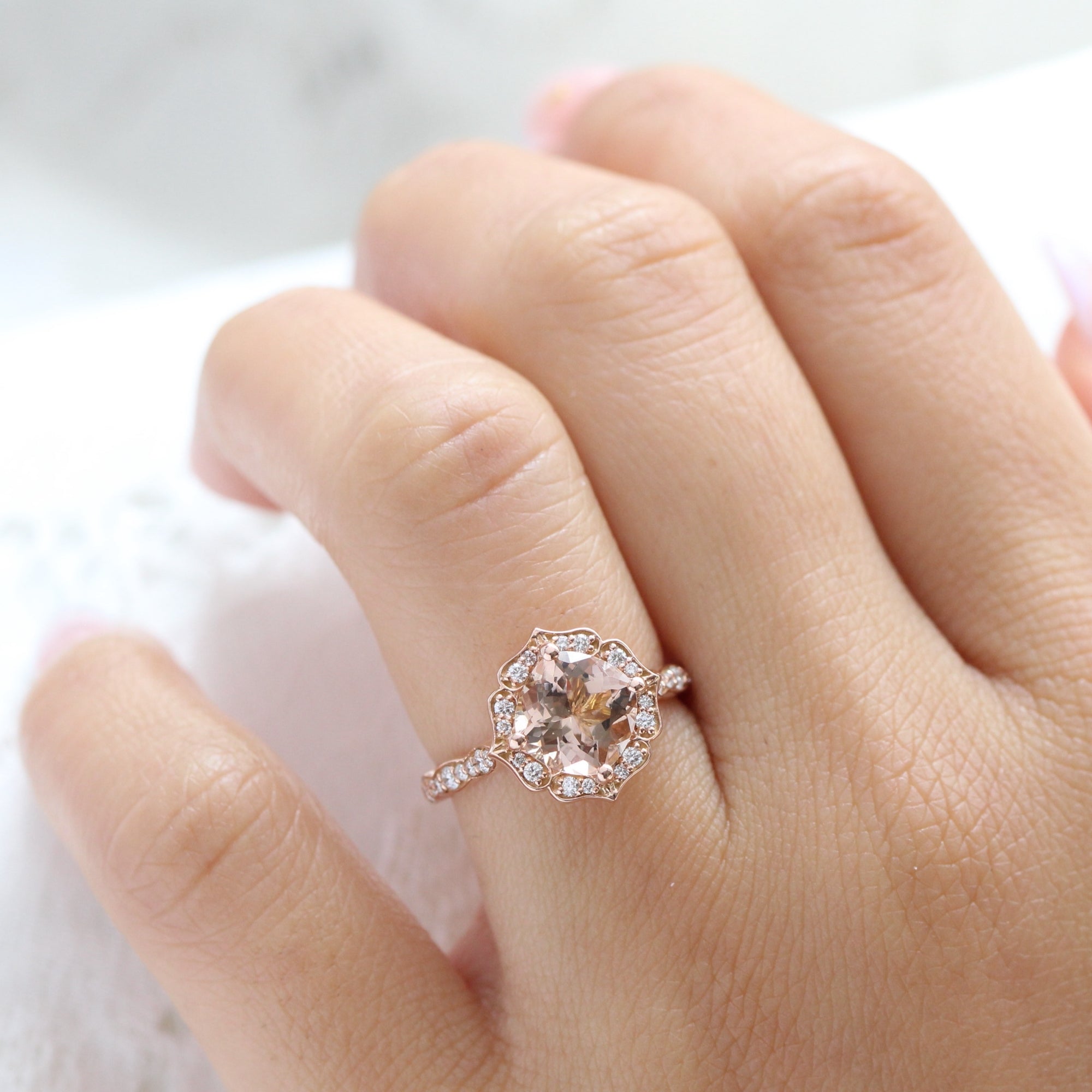 Tiffany and discount co morganite ring