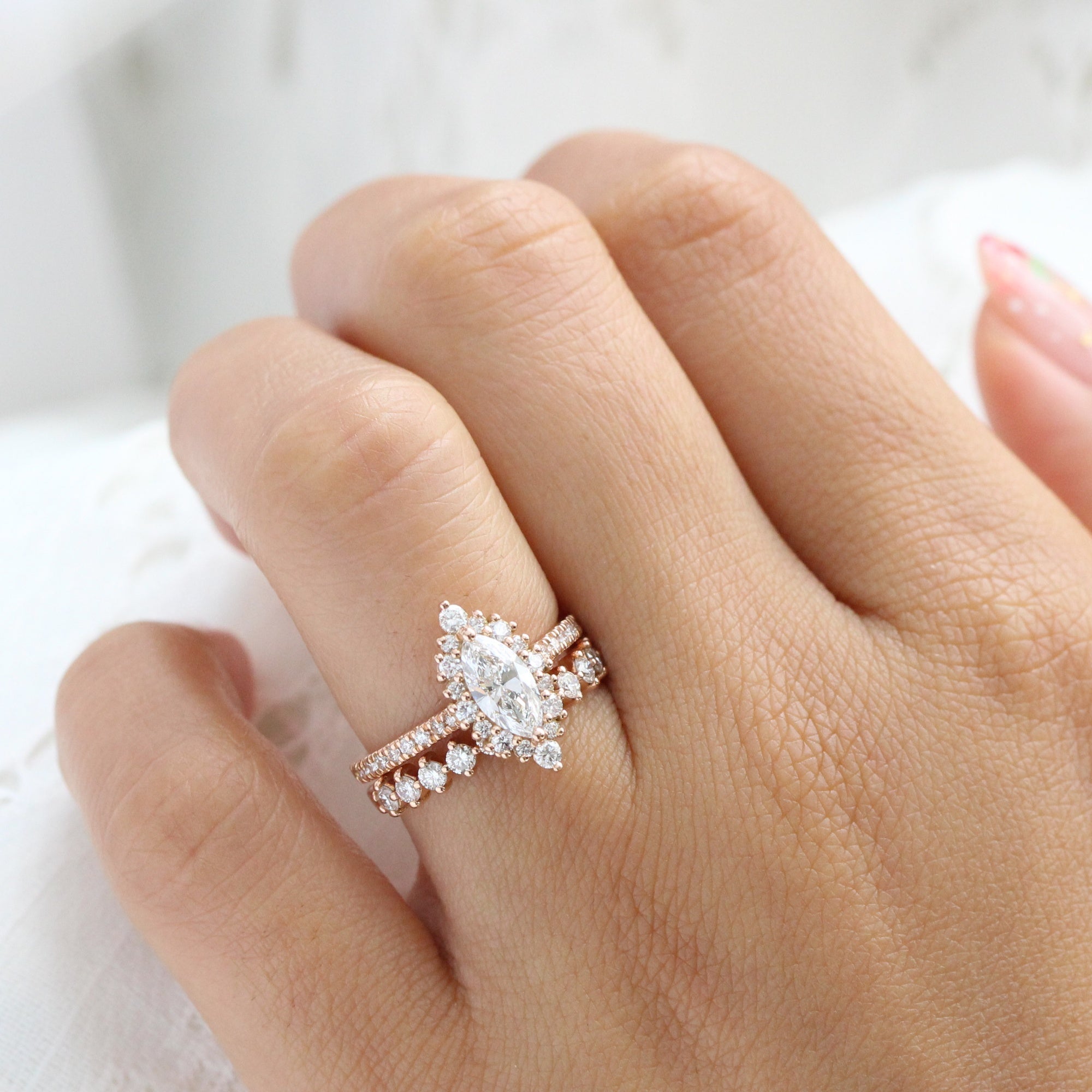 Marquise diamond sets Clearance