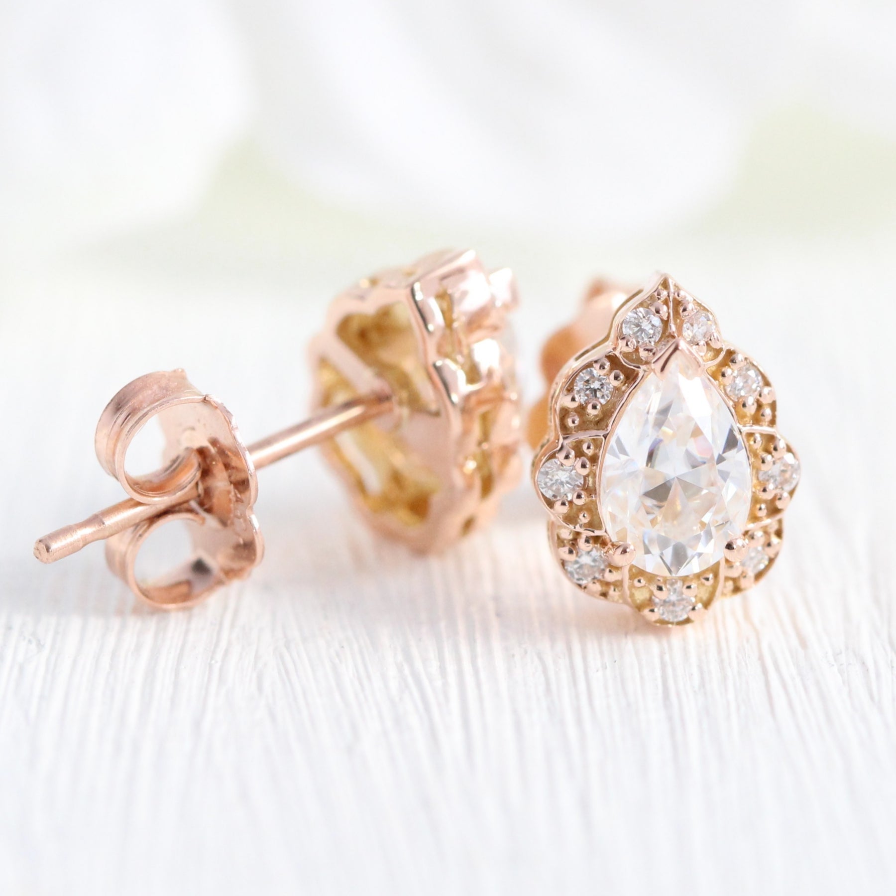 Vintage gemstone earrings online