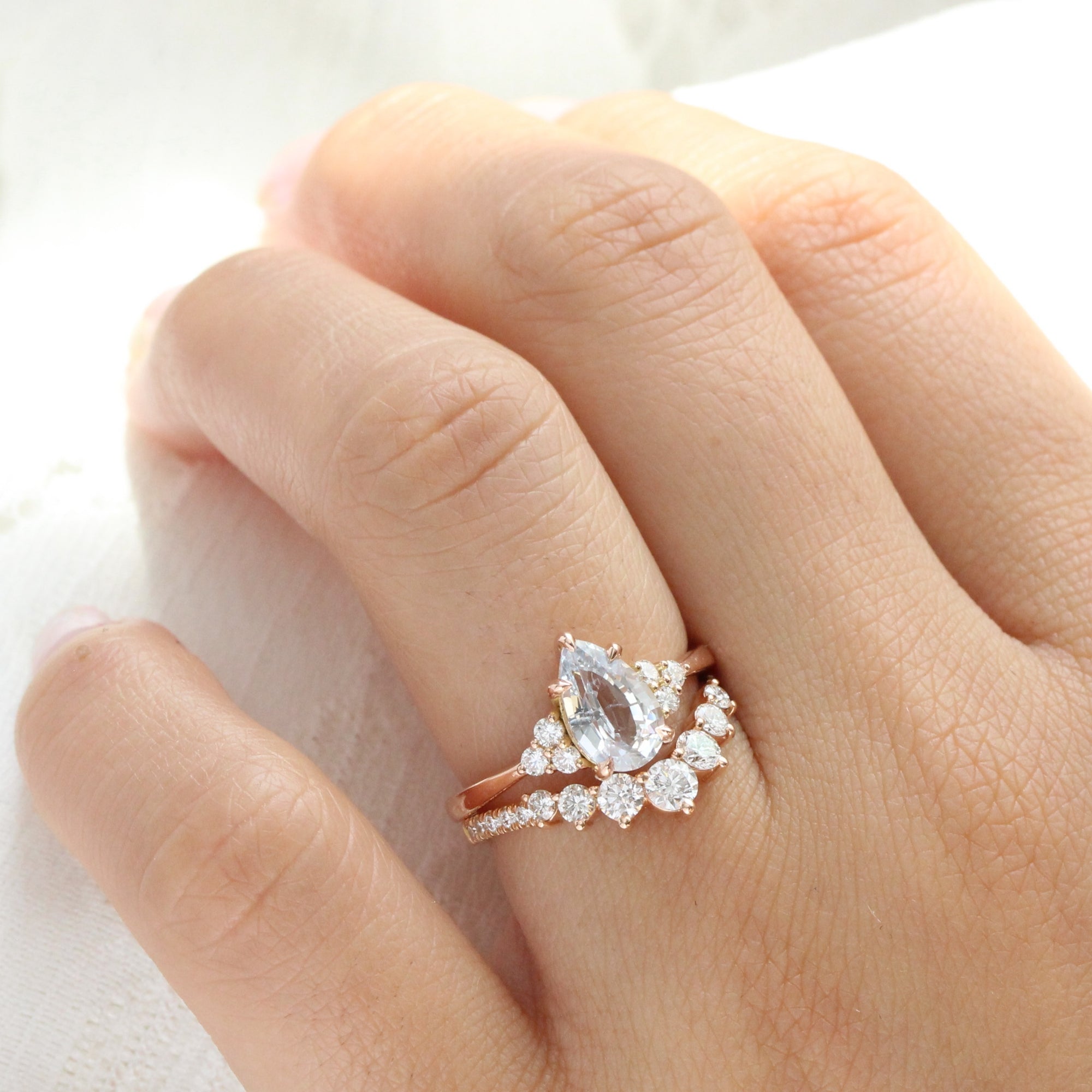 Unheated Untreated 2.01 carats White Sapphire Ring Ceylon Sri lanka Mens  gifts | eBay