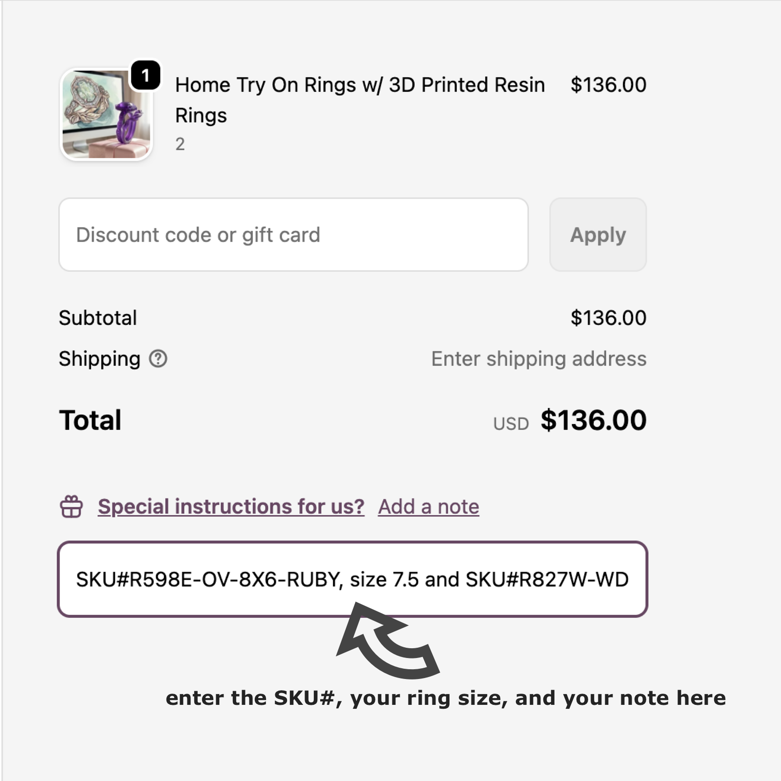 how to order home try-on resin rings la more design jewelry