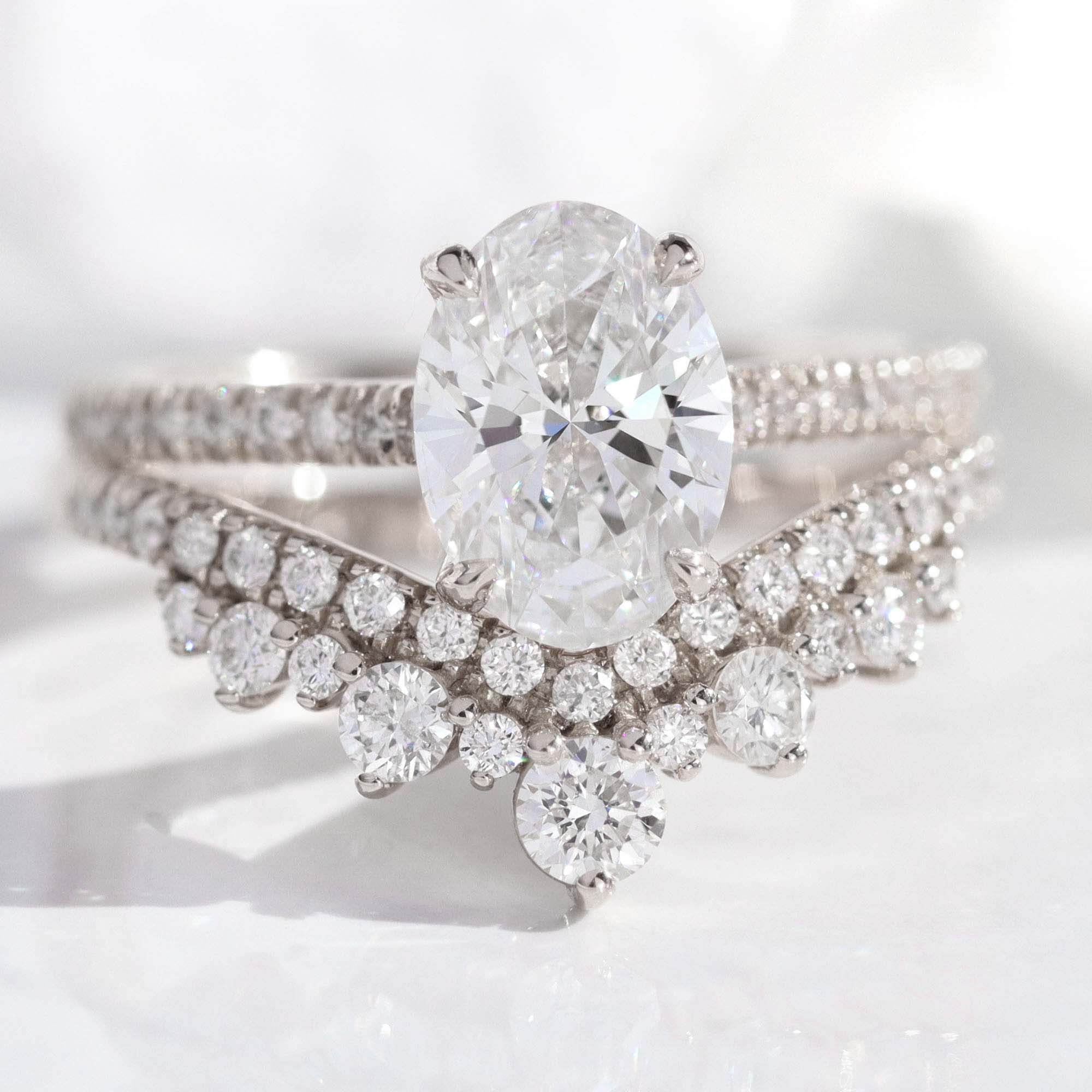 Oval wedding set 60 photos - Astyledwedding.com Oval wedding set 60 photos - Astyledwedding.com