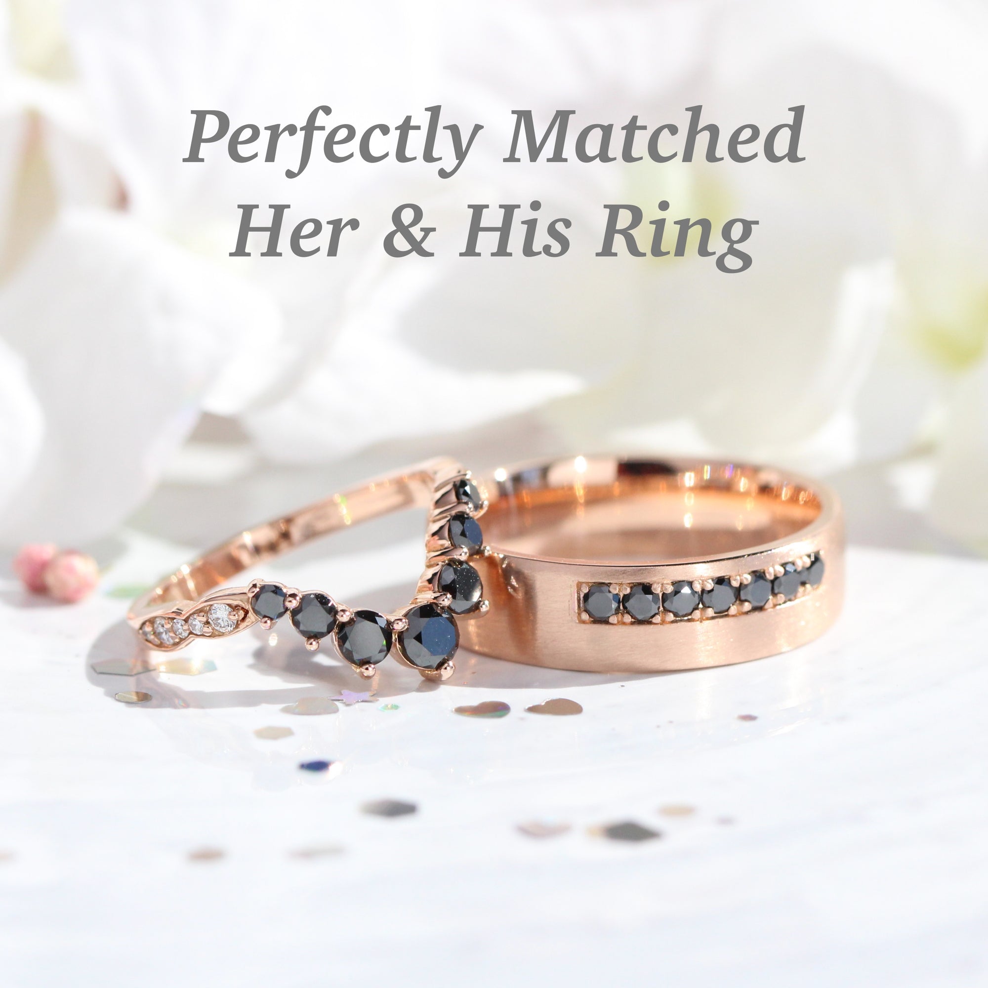 perfectly matched wedding ring sets for him and her la more design jewelry
