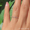 diamond wedding band rose gold wedding ring la more design jewelry