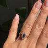 Unique marquise black diamond ring rose gold halo diamond engagement ring la more design jewelry