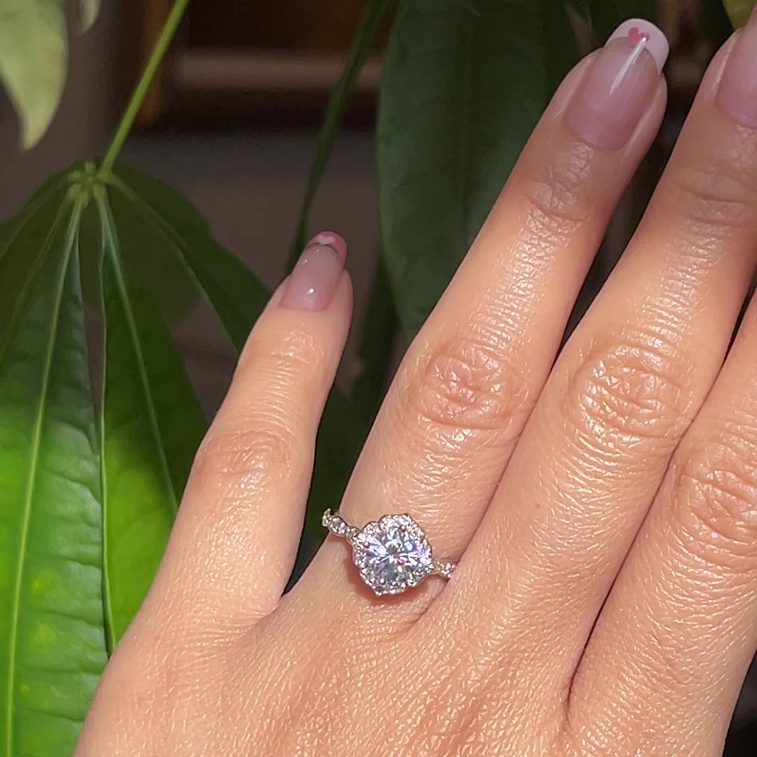 cushion morganite engagement ring rose gold vintage halo diamond ring la more design jewelry