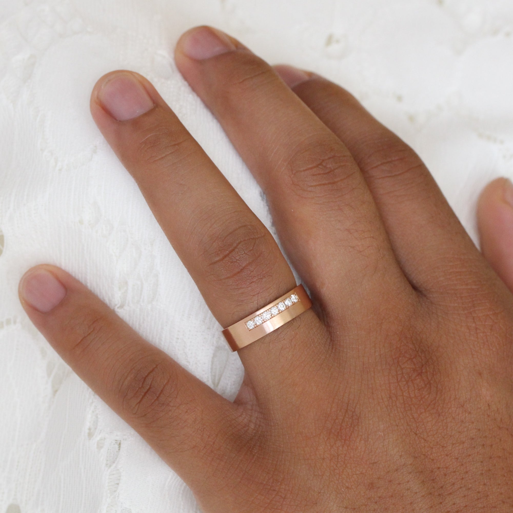 7 diamond wedding ring for him mens wide diamond wedding bands la more design jewelry