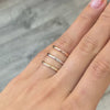 Plain gold wedding band solid 14k yellow gold ring by la more design jewelry