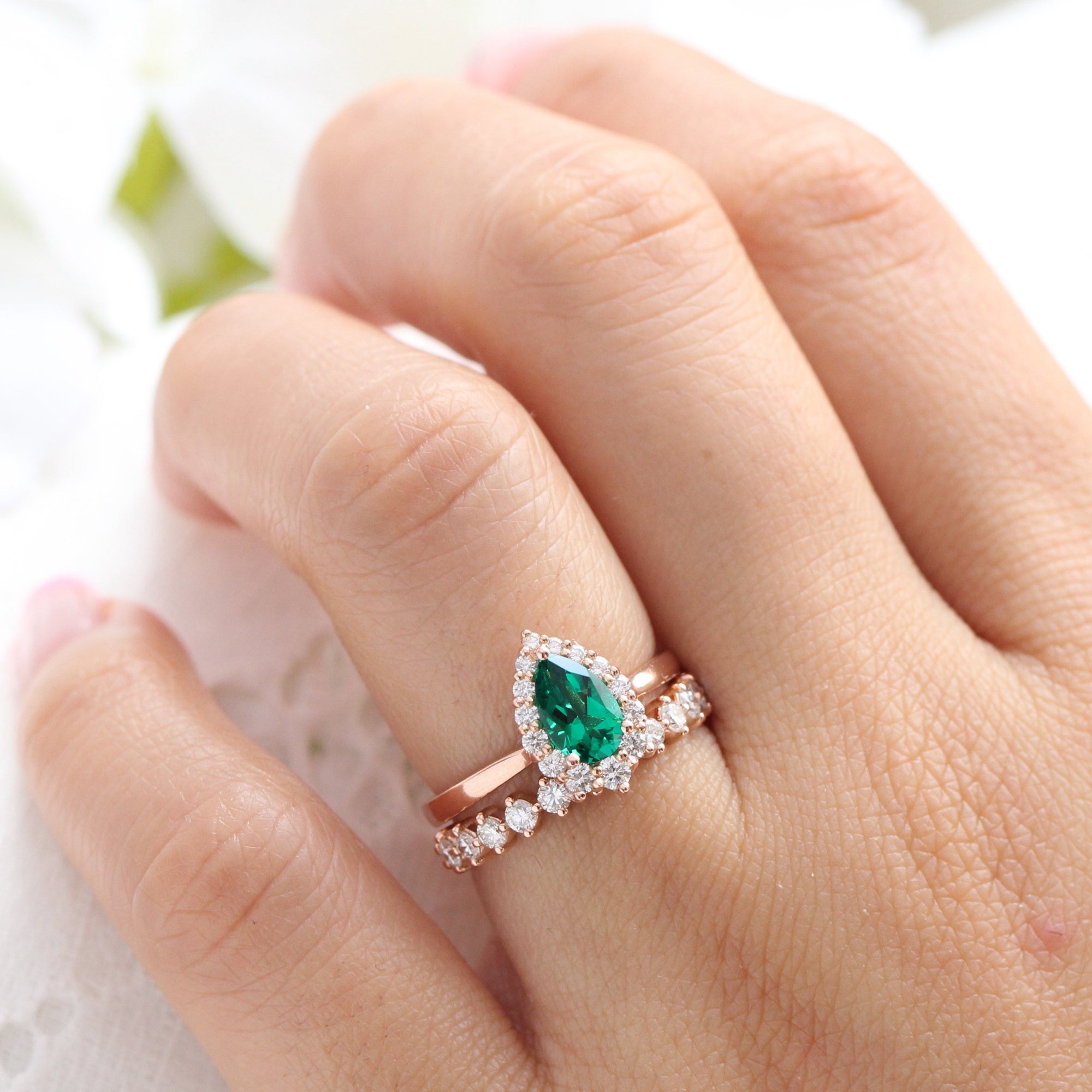 Emerald Engagement Ring | Era Design Vancouver Canada