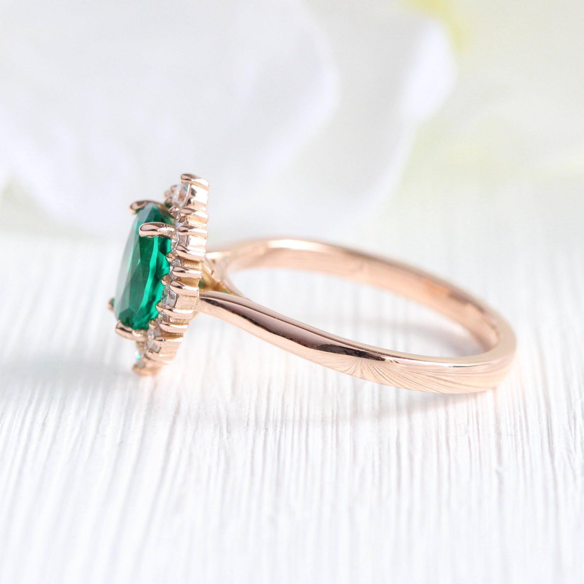 Emerald Engagement Rings - London