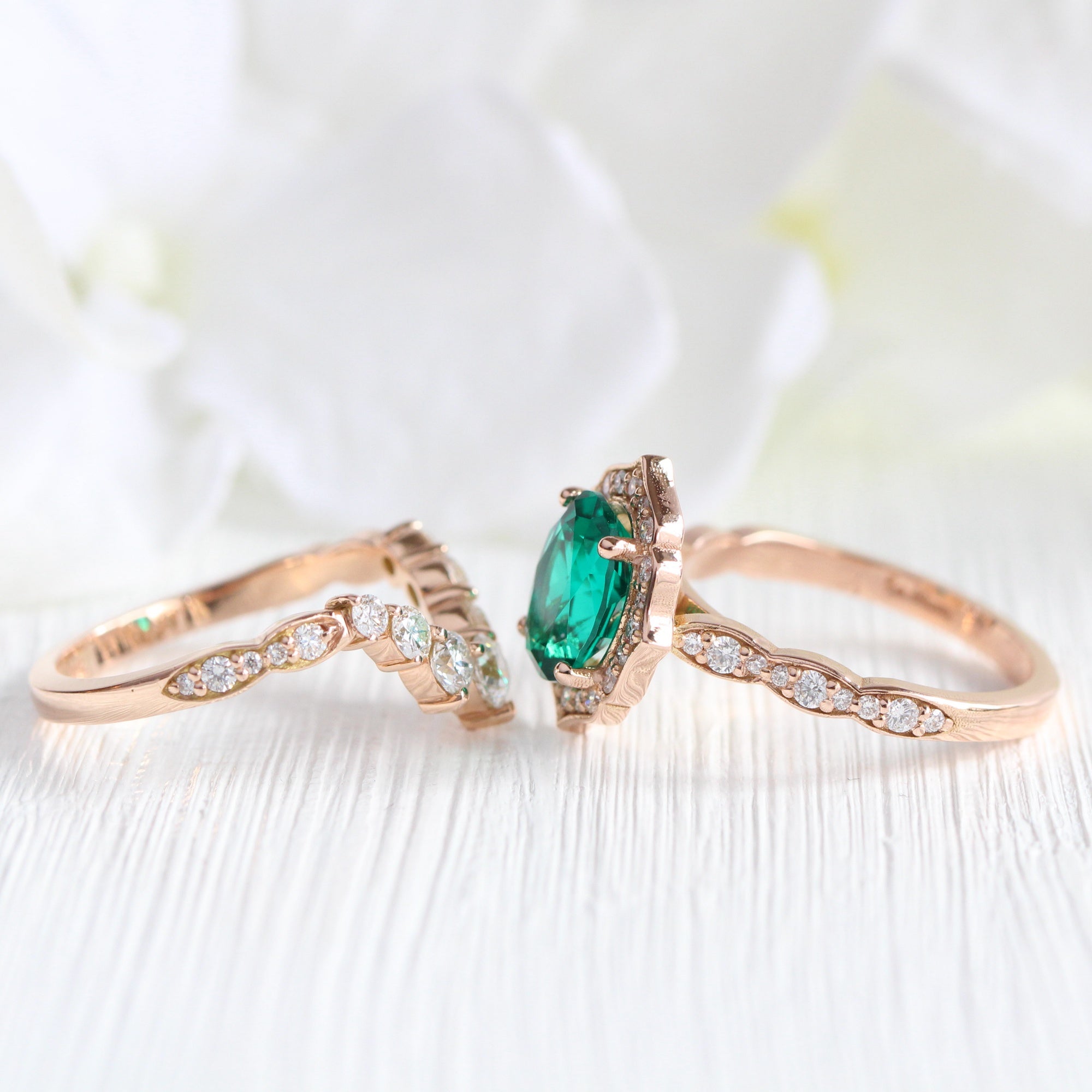 Antique emerald jewelry store
