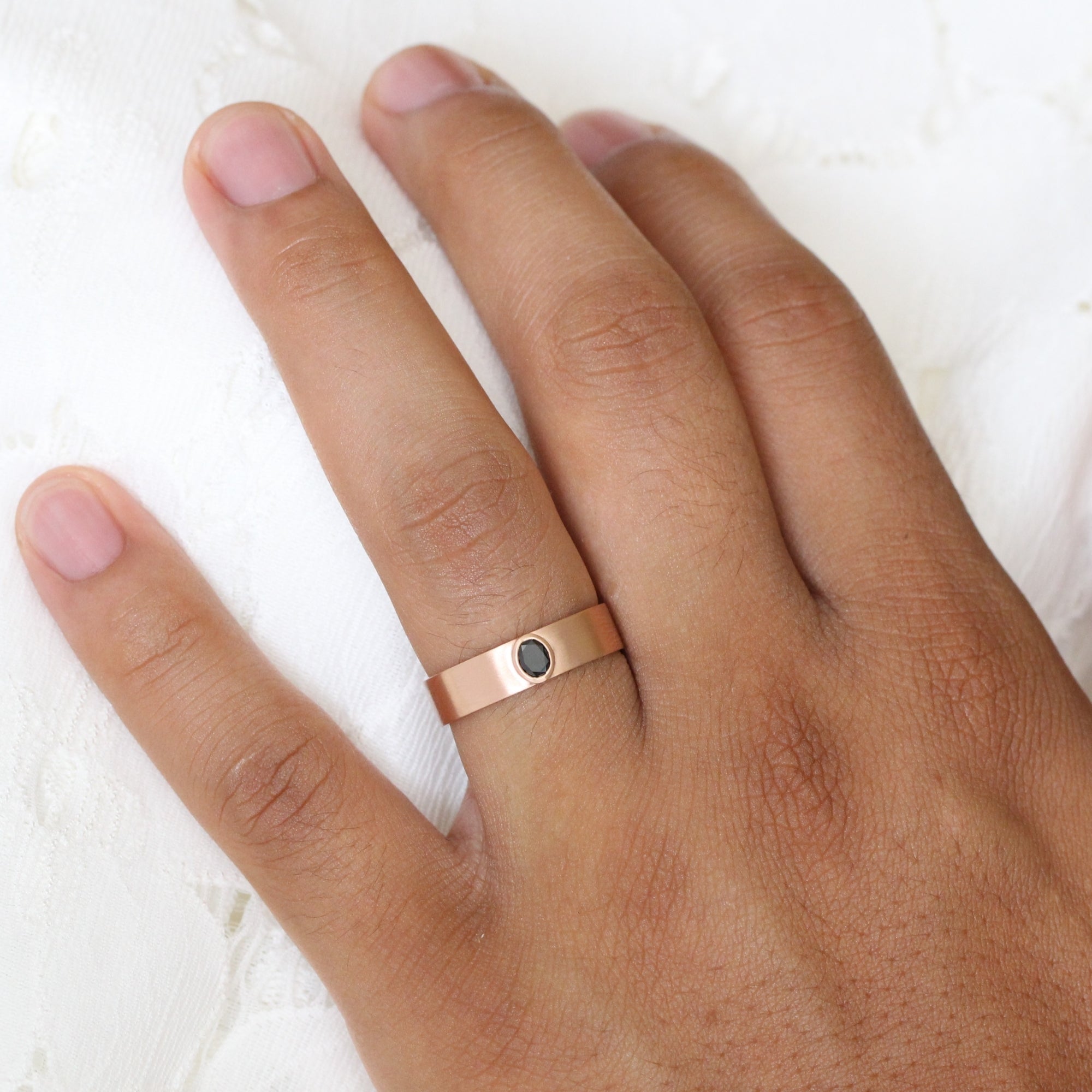 oval black diamond ring rose gold black diamond wide wedding band for him la more design jewelry
