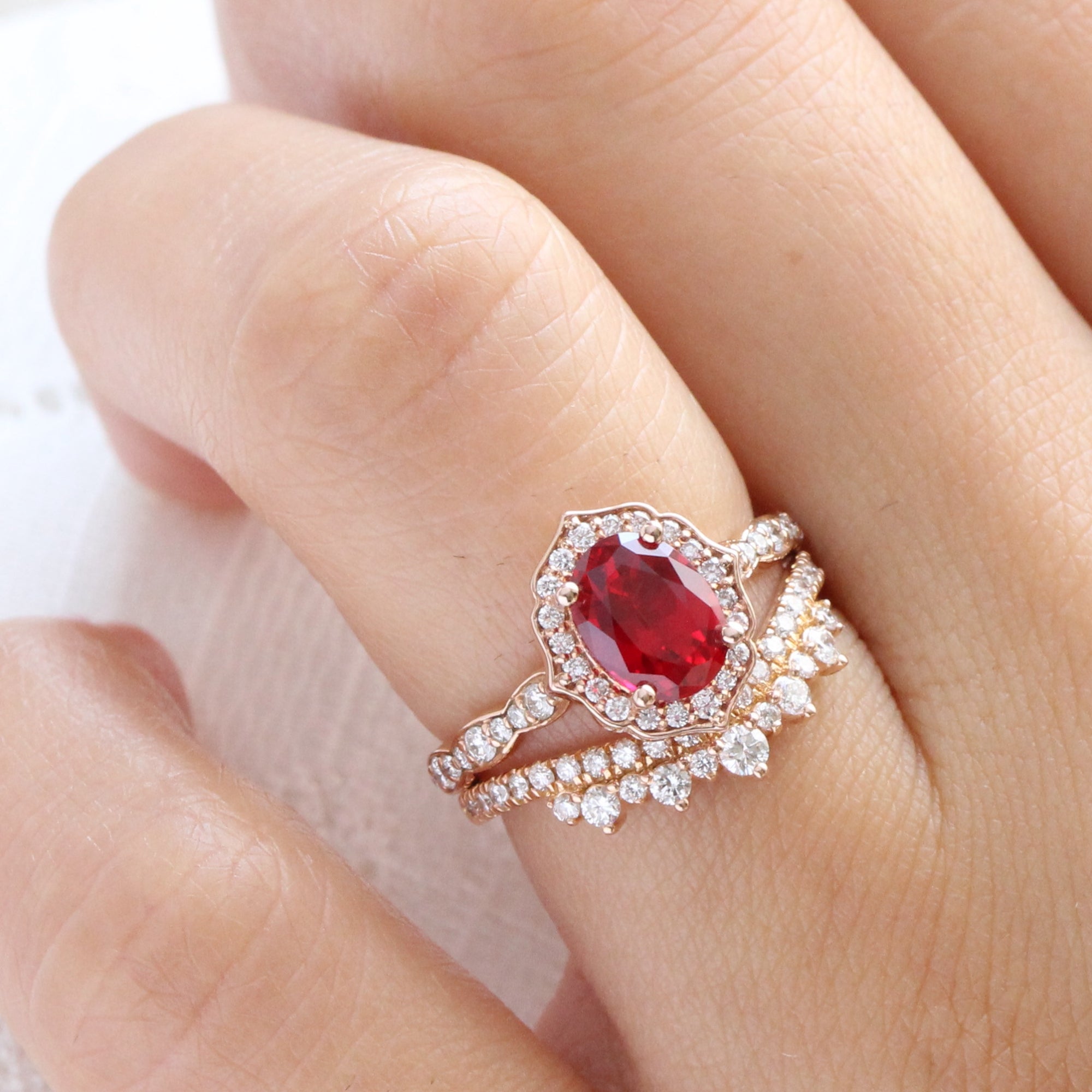 Buy Red Rings for Women by MATCHITT Online | Ajio.com